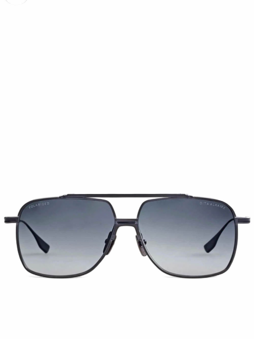 DITA ALKAMX 61mm Black Iron Matte Black Polarized Unisex Sunglasses (NWT)